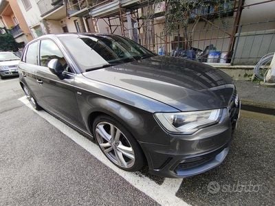 Usata Audi A3 S-Line 150 CV (110 kW) 2015 Grigio Berlina