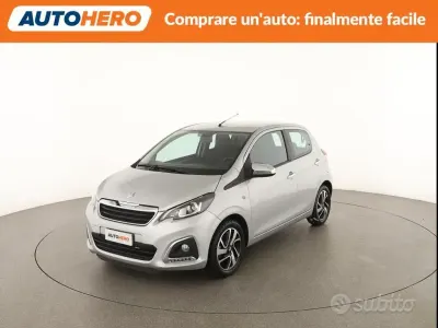 Usata Peugeot 108 Allure 72 CV (52 kW) 2019 Grigio Berlina