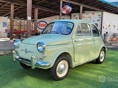 Usata Fiat 500 1950 Verde Cabrio
