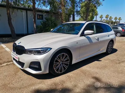 Usata BMW 320 M Sport 190 CV (139 kW) 2021 Bianco Station wagon