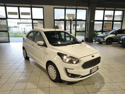 Begagnad Ford Ka Plus Ultimate 86 HK (63 kW) 2019 Vit Halvkombi