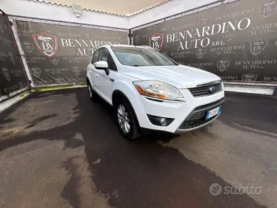 Usata Ford Kuga Titanium 136 CV (100 kW) 2009 Bianco SUV