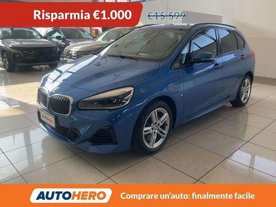 Usata BMW 225 Active Tourer M Sport 136 CV (100 kW) 2019 Blu/azzurro Monovolume