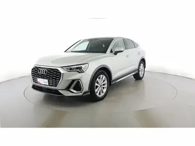 Usata Audi Q3 Sportback S-Line 150 CV (110 kW) 2021 Argento rugiada met SUV