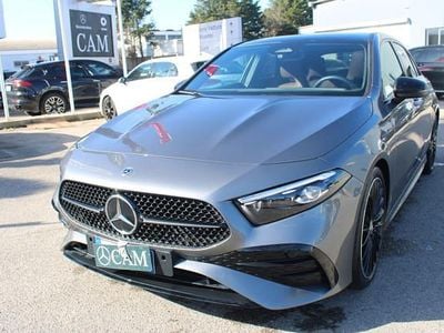 Usata Mercedes A180 AMG Line Premium 116 CV (85 kW) 2025 Grigio Berlina