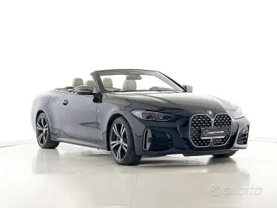 Usata BMW 440 M Sport 374 CV (275 kW) 2021 Blu Cabrio