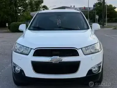 Usata Chevrolet Captiva LTZ 184 CV (135 kW) 2011 Bianco SUV