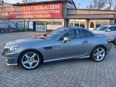Usata Mercedes SLK200 Premium 184 CV (135 kW) 2012 Grigio Cabrio