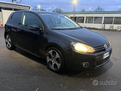 Usata VW Golf VI Comfortline 122 CV (89 kW) 2009 Nero Utilitaria