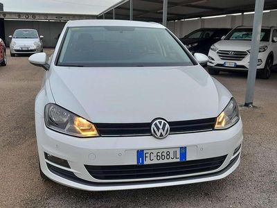 Usata VW Golf VII Trendline 90 CV (66 kW) 2016 Bianco Berlina