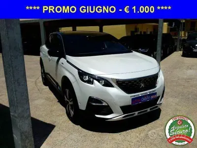 Usata Peugeot 3008 GT-line 131 CV (96 kW) 2019 Bianco SUV