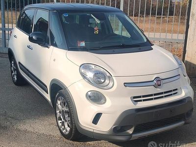Usata Fiat 500L Trekking 95 CV (69 kW) 2016 Bianco Monovolume