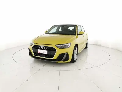 Usata Audi A1 Sportback S-Line 110 CV (80 kW) 2021 Giallo Utilitaria