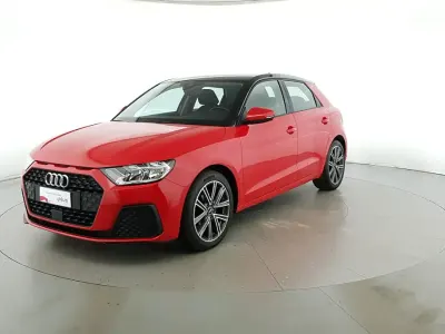 Usata Audi A1 Sportback Admired 95 CV (69 kW) 2021 Rosso misano perlato Utilitaria