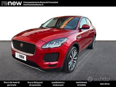 Usata Jaguar E-Pace R-Dynamic 150 CV (110 kW) 2019 Rosso SUV