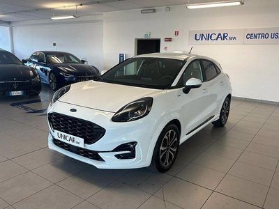 Usata Ford Puma ST-Line 125 CV (91 kW) 2023 Frozen white SUV