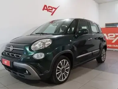 Usata Fiat 500L Cross 95 CV (69 kW) 2018 Verde Monovolume