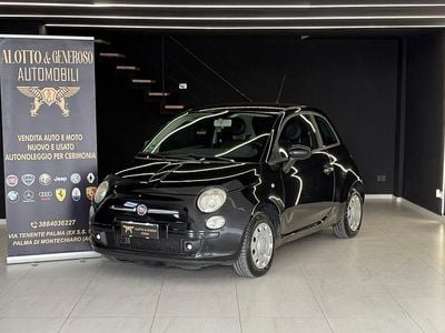 Usata Fiat 500 Lounge 75 CV (55 kW) 2009 Nero Cabrio