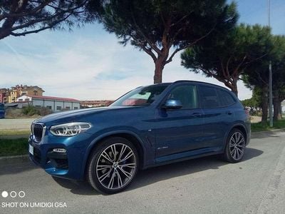 Usata BMW X3 M Sport 265 CV (194 kW) 2018 Blu/azzurro SUV