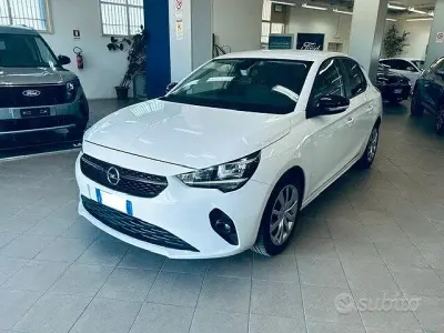 Usata Opel Corsa Edition 75 CV (55 kW) 2020 Bianco Utilitaria