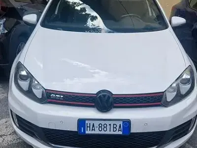 Usata VW Golf VII GTI 210 CV (154 kW) 2012 Bianco Berlina