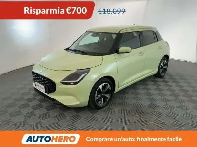Usata Suzuki Swift 83 CV (61 kW) 2024 Verde Utilitaria