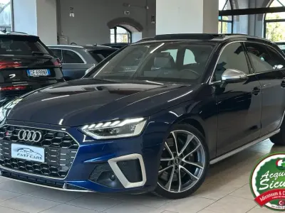 Usata Audi S4 Ambiente 341 CV (250 kW) 2021 Blu Station wagon