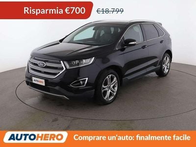 Usata Ford Edge Titanium 210 CV (154 kW) 2017 Nero SUV