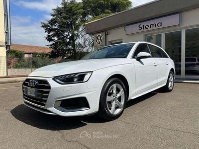 Usata Audi A4 Advanced Plus 163 CV (119 kW) 2020 Bianco Station wagon