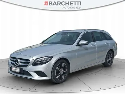 Usata Mercedes C220 Premium 194 CV (142 kW) 2021 Argento Station wagon