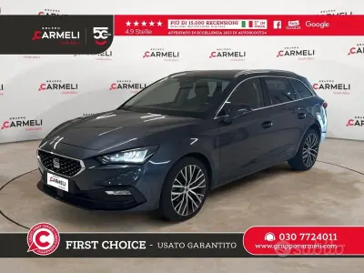 Usata Seat Leon XCELLENCE 150 CV (110 kW) 2021 Bluazzurro Station wagon