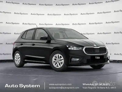 Nuova Skoda Fabia 95 CV (69 kW) 2026 Nero Utilitaria