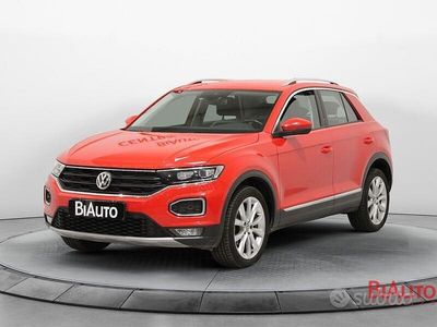 Usata VW T-Roc Advance 150 CV (110 kW) 2020 Rosso SUV