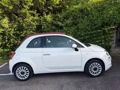 Usata Fiat 500 69 CV (50 kW) 2018 Bianco Cabrio