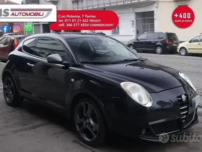 Begagnad Alfa Romeo MiTo Distinctive 120 HK (88 kW) 2011 Svart Halvkombi