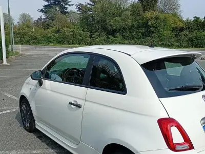 Käytetty Fiat 500 95 HP (69 kW) 2018 Valkoinen Sedan