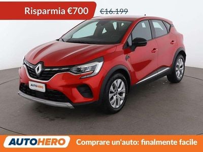 Usata Renault Captur Zen 131 CV (96 kW) 2020 Rosso SUV