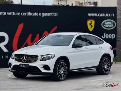 Usata Mercedes GLC220 Premium 170 CV (125 kW) 2017 Bianco Coupé