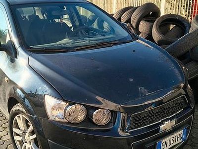 Usata Chevrolet Aveo 86 CV (63 kW) 2012 Nero Utilitaria