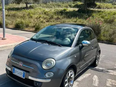 Usata Fiat 500 Lounge 75 CV (55 kW) 2009 Cabrio