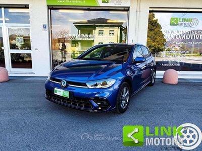 Usata VW Polo R-line 95 CV (69 kW) 2023 Blu Utilitaria