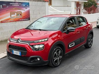 Usata Citroën C3 Shine 102 CV (75 kW) 2022 Rosso Utilitaria