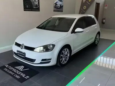 Usata VW Golf VII Highline 110 CV (80 kW) 2015 Bianco Berlina