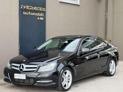 Usata Mercedes C220 Avantgarde 170 CV (125 kW) 2011 Nero Coupé