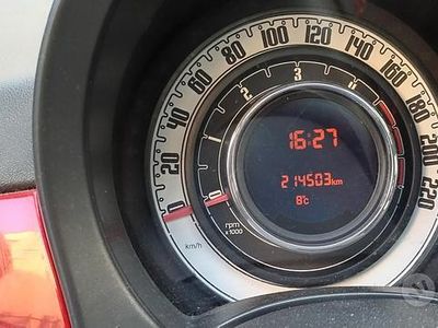 Usata Fiat 500 75 CV (55 kW) 2007 Rosso Berlina