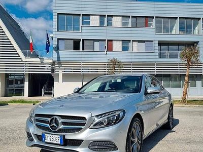 Usata Mercedes C220 Premium 170 CV (125 kW) 2015 Grigio Berlina