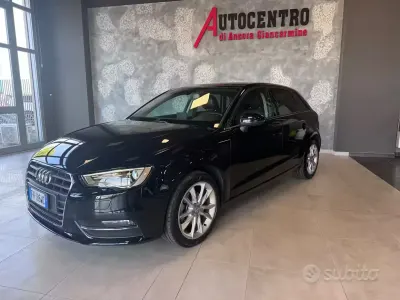 Usata Audi A3 Ambition 110 CV (80 kW) 2014 Nero Berlina