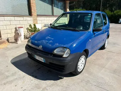 Usata Fiat Seicento 54 CV (39 kW) 2001 Blu Utilitaria