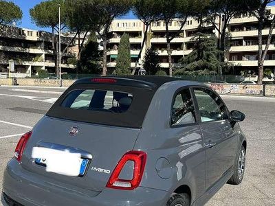 Usata Fiat 500C Sport 69 CV (50 kW) 2021 Grigio Cabrio