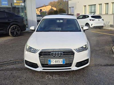 Usata Audi A1 Sportback Ambiente 90 CV (66 kW) 2016 Bianco Utilitaria